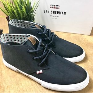BEN SHERMAN Blue Chukka Sneaker (Size 9) - NEW